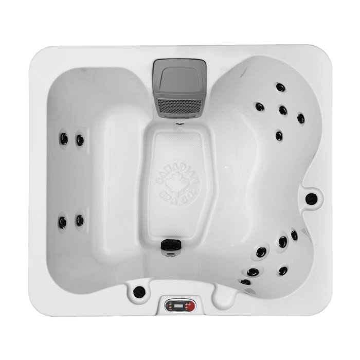 Canadian Spa Co 120 Volt 4 Person 15 Jet Acrylic Rectangle Plug And